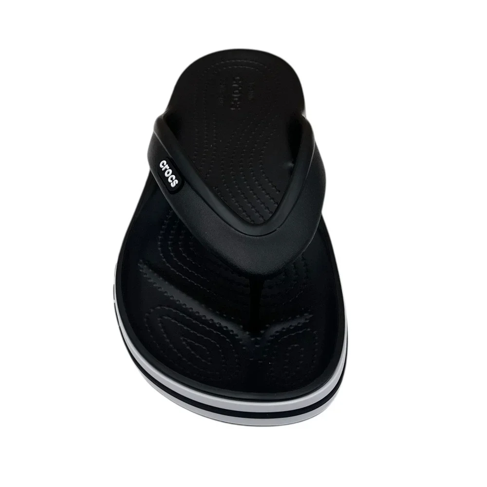 Crocs Bayaband Men's Flip Flop Sandals Size 7 Black Water‎ Friendly Lightweight